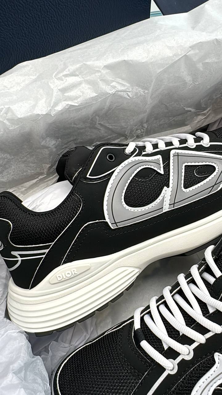 SNEAKERS PARIS30 BLACK&WHITE